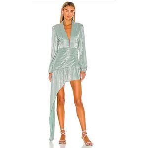 Atoir London Nights Dress in Luxe Aqua Size 10 NWT